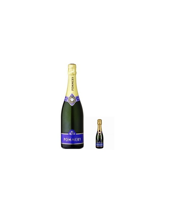 Champagne Pommery Brut Royal 3/4 + Pomery 0.20 L. gratis