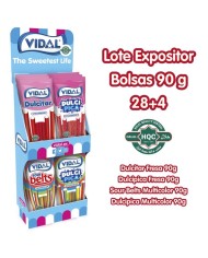 Expositor promocional regalices Vidal 90 grs.