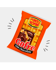 Punto gofre con chocolate 110g.  E/10