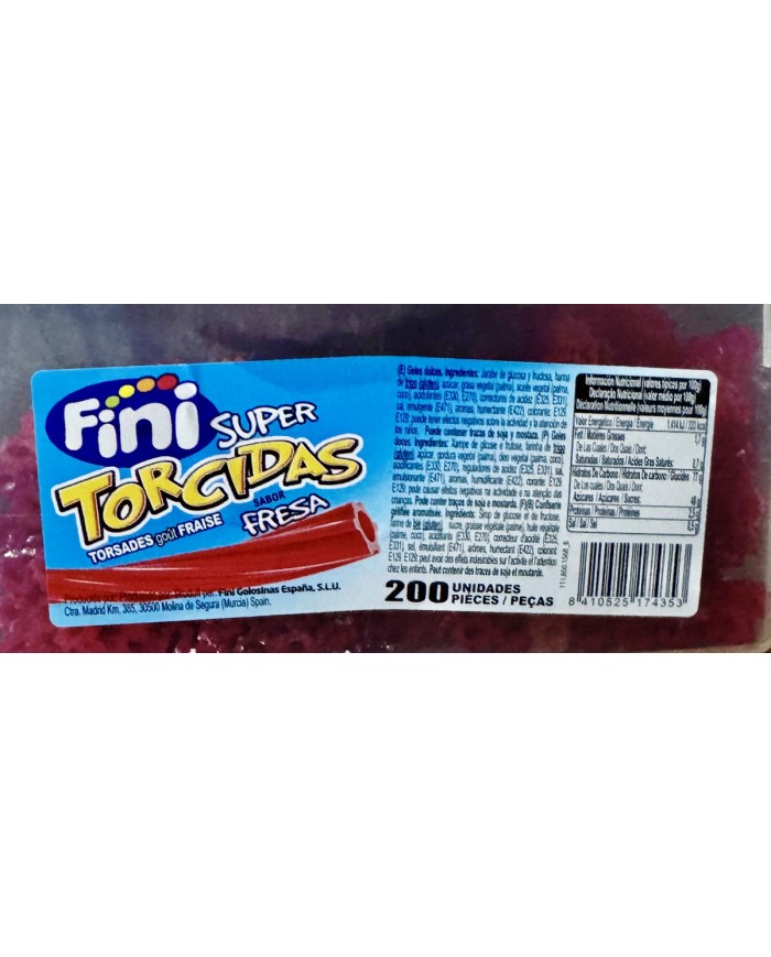 Fini Megatorcidas fresa estuche de 200 unidades