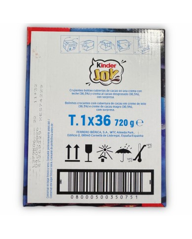 Kinder Joy expositor 36 unidades