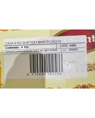 Mantecados El Santo surtidos estuche de 4 Kilos