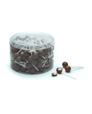 Rondos choco-fresa bote 140 unidades
