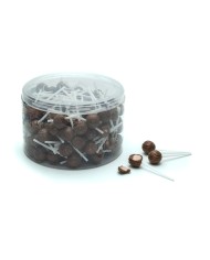 Rondos choco-fresa bote 140 unidades