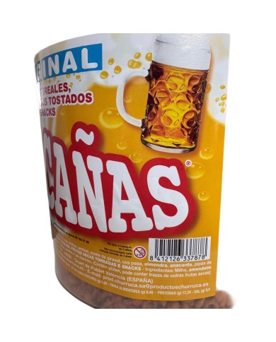 Churruca Toma cañas original mezcladito de frutos secos bote 3.5 kilos
