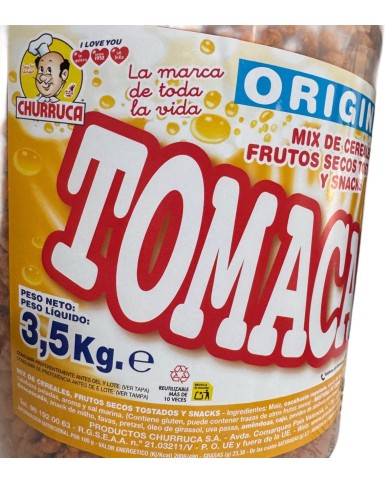 Churruca Toma cañas original mezcladito de frutos secos bote 3.5 kilos