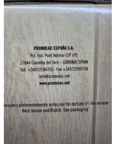 Cobertura de Chocolate Blanco Promolac en caja de 3 Kilos