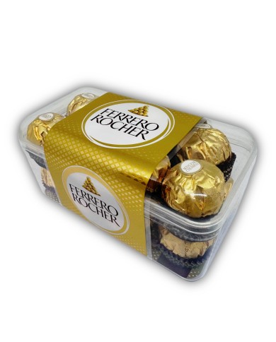 Bombones Ferrero Rocher estuche de 16 unidades