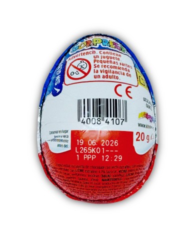 Kinder Sorpresa huevos de chocolate estuche de 72 unidades