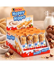 Chocolatina Kinder Happy Hippo 28 unidades