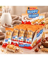 Chocolatina Kinder Happy Hippo 28 unidades