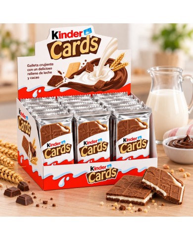 Kinder Cards estuche de 30 unidades