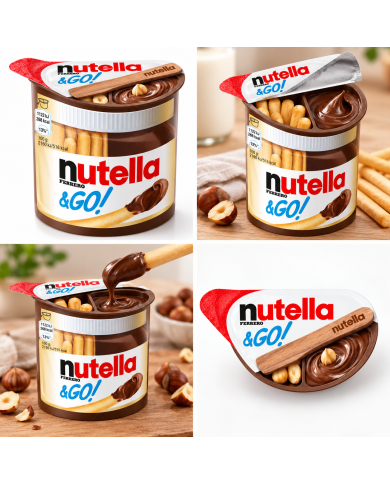 Nutella Go! estuche de 12 unidades