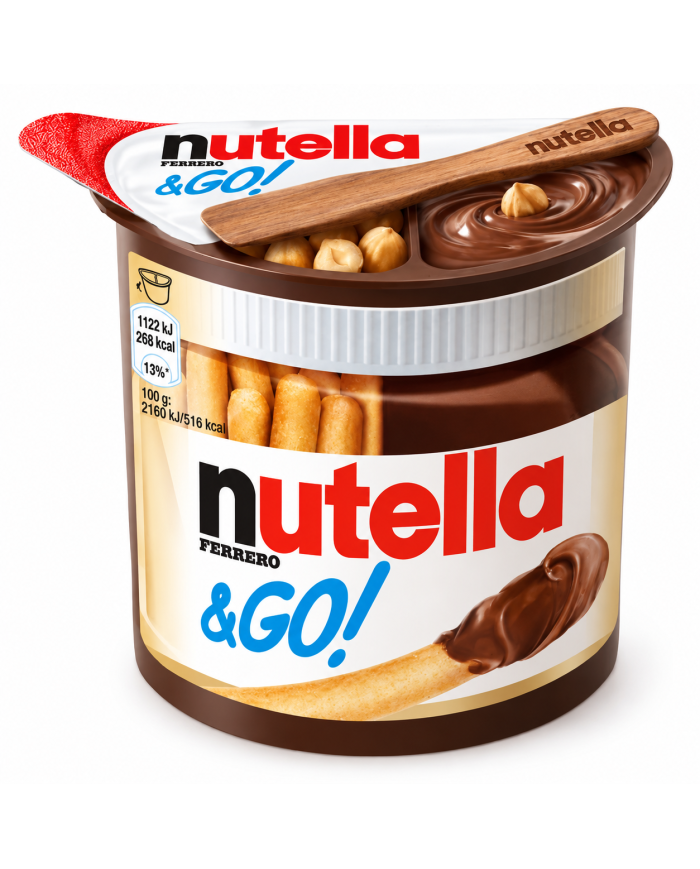 Nutella Go! estuche de 12 unidades