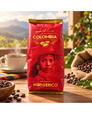 Café de Colombia Monterico premium 100% arábica bolsa 1 Kg.