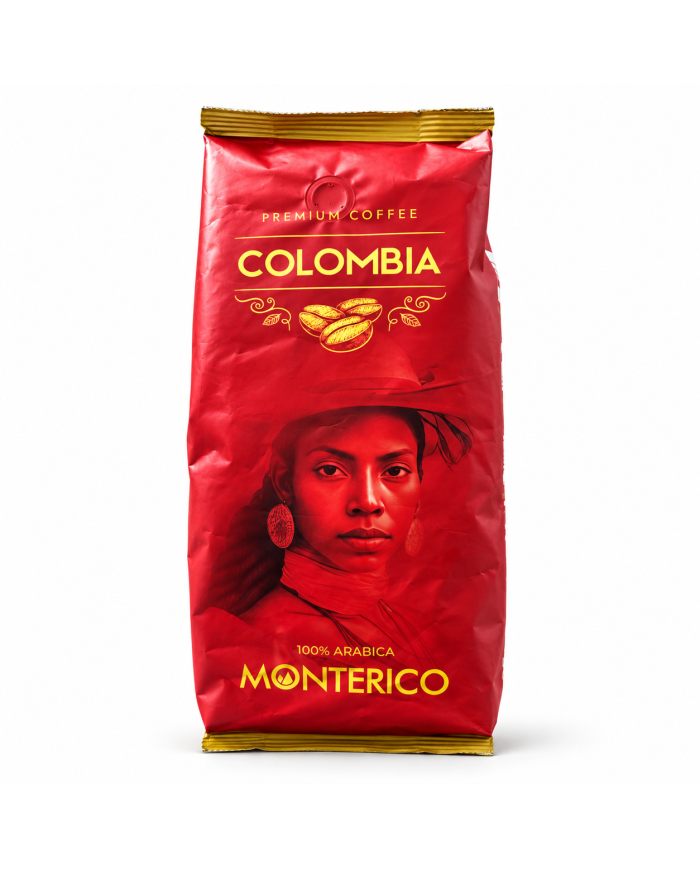 Café de Colombia Monterico premium 100% arábica bolsa 1 Kg.