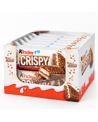 Kinder Crispy estuche de 24 unidades