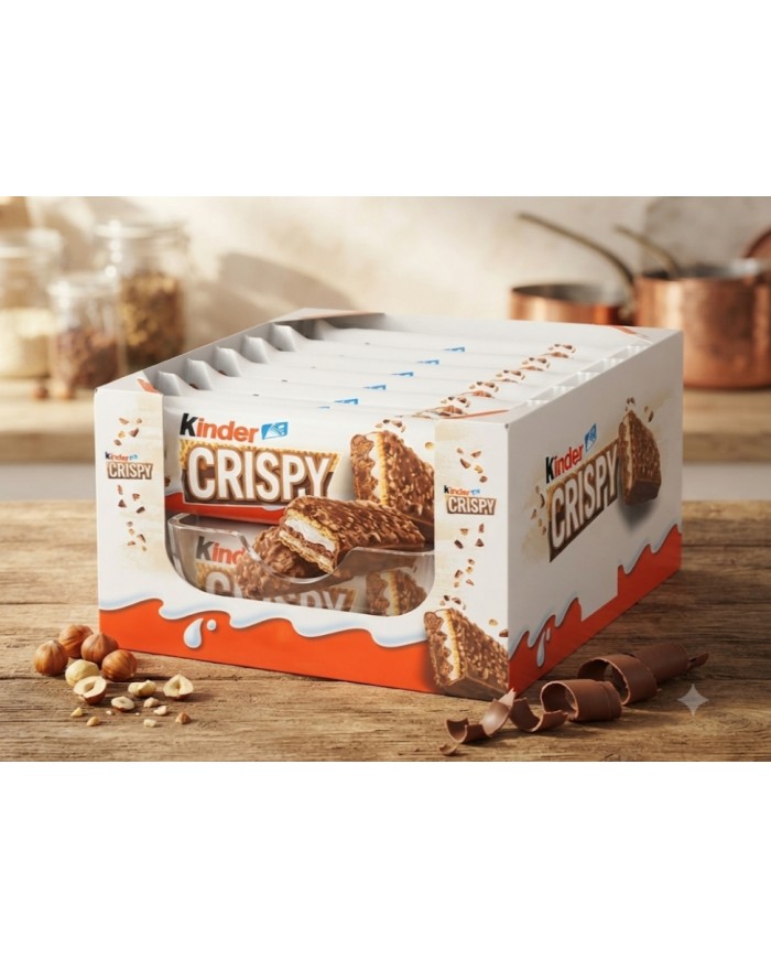 Kinder Crispy estuche de 24 unidades