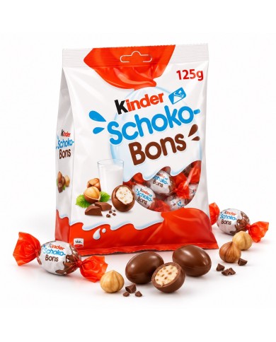 Kinder Schoko-Bons estuche de 16 x 125 Gramos