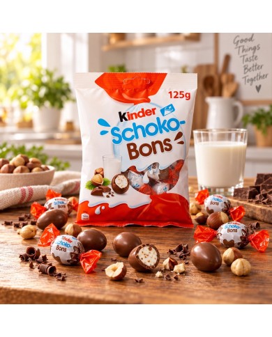Kinder Schoko-Bons estuche de 16 x 125 Gramos