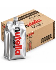 Nutella servifácil 1000 gramos caja de 6 bolsas