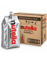 Nutella servifácil 1000 gramos caja de 6 bolsas