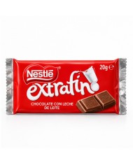 Nestle Extrafino chocolatina de 20g. estuche de 24 uds.