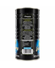 Aceitunas rellenas de anchoa Olispania extragrandes lata 1485 grs.