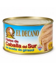 El Decano Filetes de Caballa lata 950 grs.