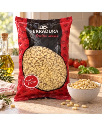 Ferradura Piñón crudo natural  bolsa 1 kilo