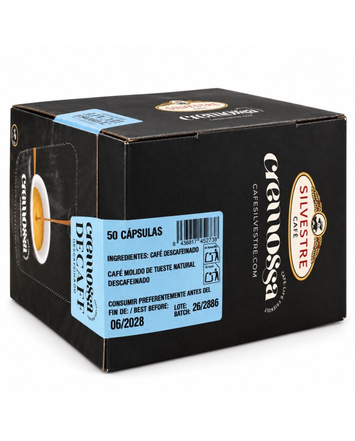 Comprar Café Silvestre cápsulas cremosa decaff al mejor precio