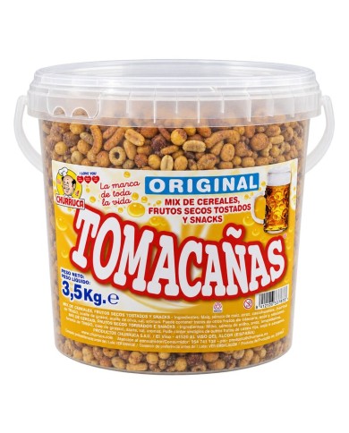 Churruca Toma cañas original mezcladito de frutos secos bote 3.5 kilos
