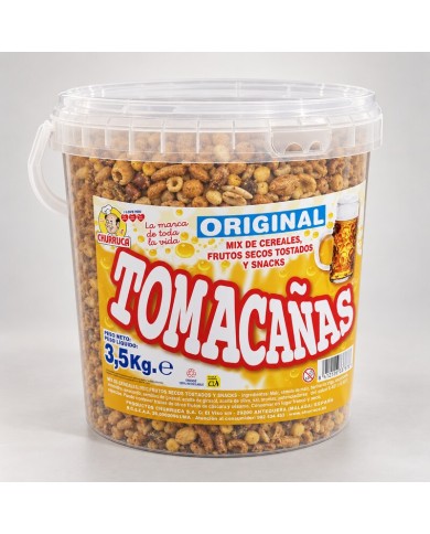 Churruca Toma cañas original mezcladito de frutos secos bote 3.5 kilos