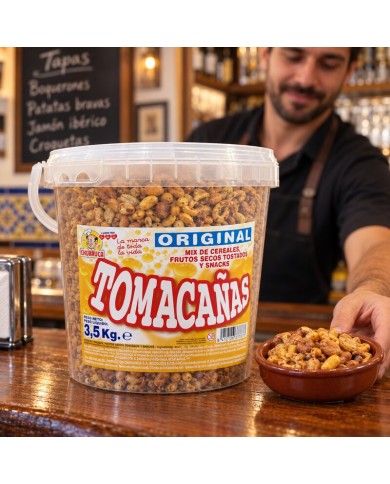Churruca Toma cañas original mezcladito de frutos secos bote 3.5 kilos