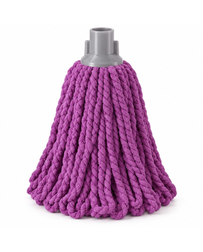 MAYA fregona trenzada de microfibra EXTRAPRO violeta