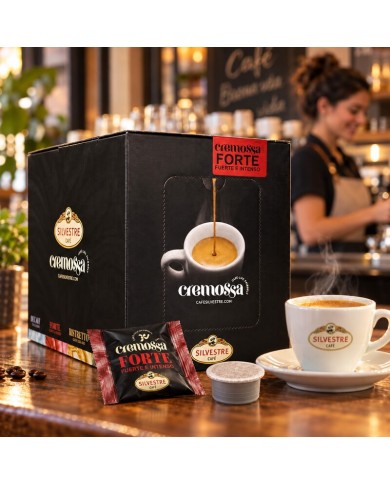 Café Silvestre cápsulas cremosa natural estuche de 50 unidades