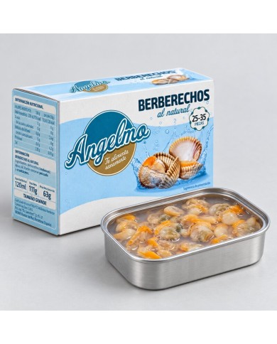 Berberechos grandes Angelmo lata 25/35 piezas