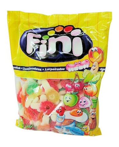 Fini Chupetas Azucaradas grandes bolsa 1kg.