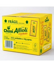 Alioli Chovi monodosis caja 252 sobres de 10 grs.
