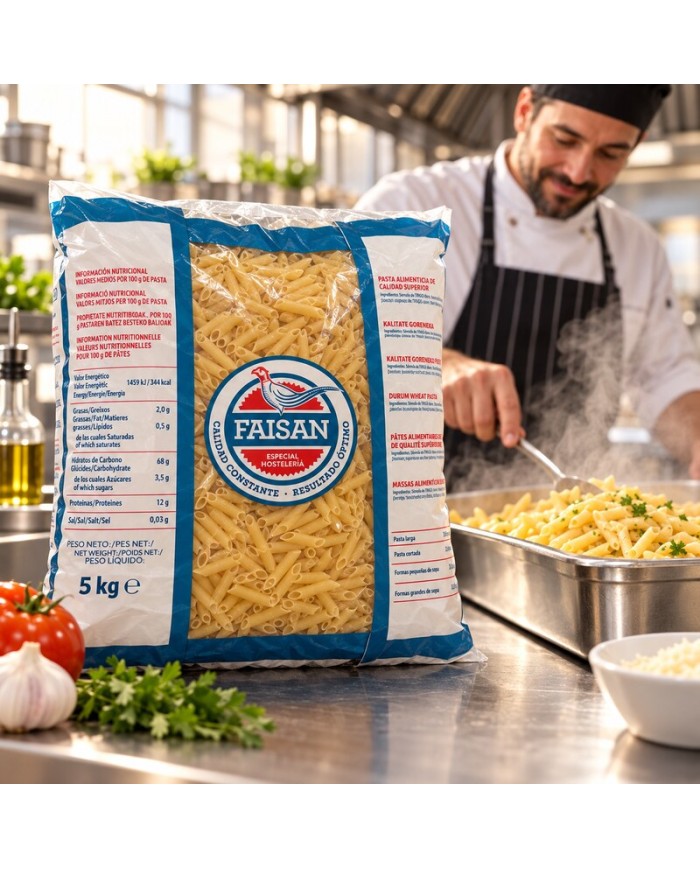 Faisán Macarrones bolsa 5 kilos