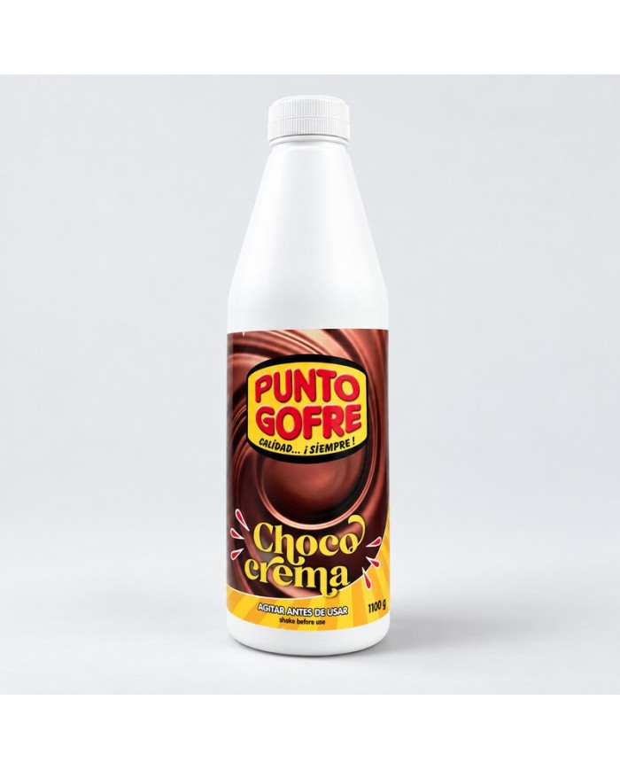 Crema de Chocolate Punto Gofre botella 1100 gramos