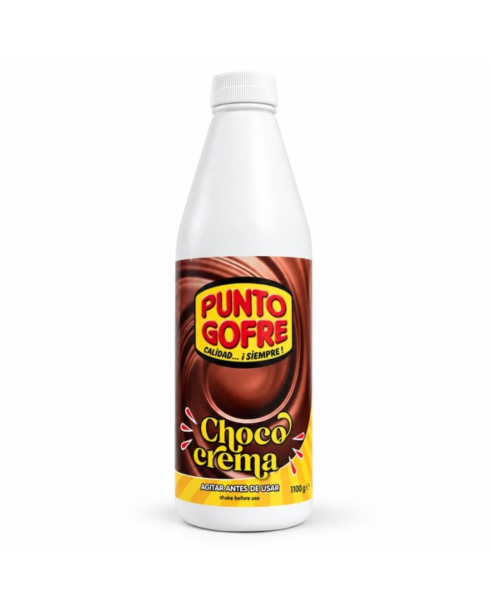 Crema de Chocolate Punto Gofre botella 1100 gramos
