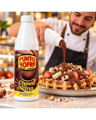 Crema de Chocolate Punto Gofre botella 1100 gramos