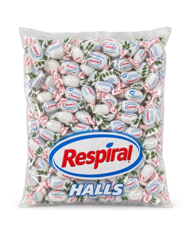 Caramelos Respiral Eucalipto Mentol sin Azúcar bolsa de 1 kilo
