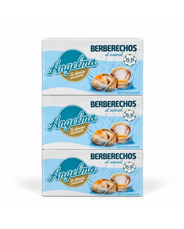 Berberechos grandes Angelmo lata 25/35 piezas