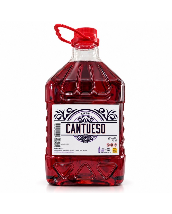 Cantueso Sinc Garrafa 3 litros