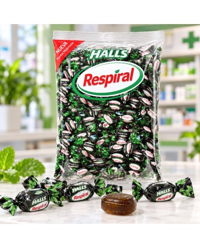 Respiral Regaliz Mentol bolsa de 1 kilo