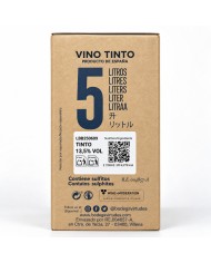 Vino Arcabucero tinto D.O. Alicante bag in box 5 litros