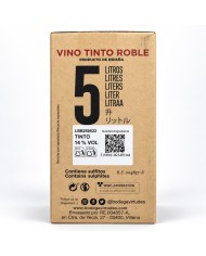 Comprar Vino tinto roble Las Virtudes bag in box 5 litros