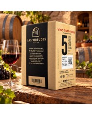 Comprar Vino tinto roble Las Virtudes bag in box 5 litros